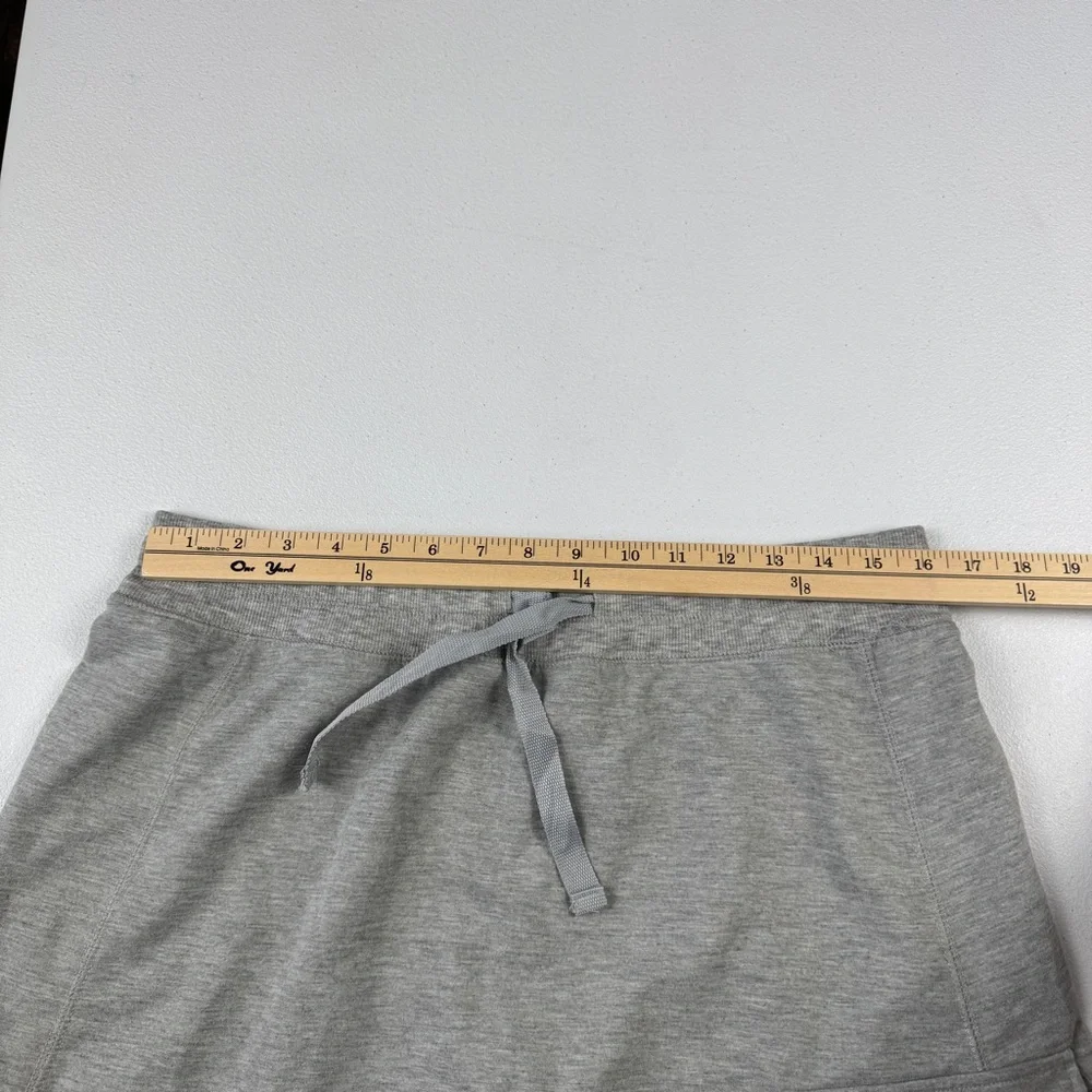 Esperanza Cargo Skirt Womens XL Heather‎ Gray Pull On Drawstring Pocket NWT
